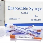 Disposable Syringe 0.5mL 30G 8mm 5/16
